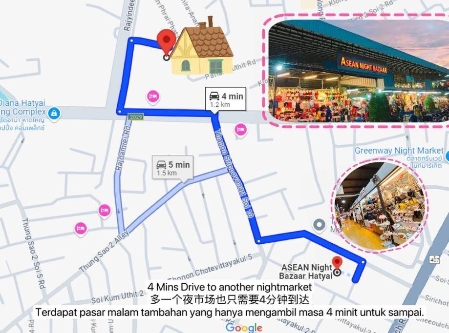 Apartemen 2br Charming Family Hat Yai